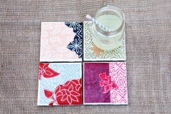 How-To-Make-Coasters-Ceramic-Tiles-Scrapbook-Paper-Party-Accessories-Handmade-Tutorial